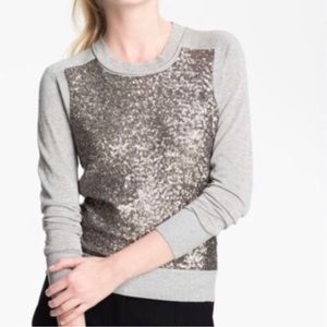 Diane Von Furstenberg Sequin Sweater size P